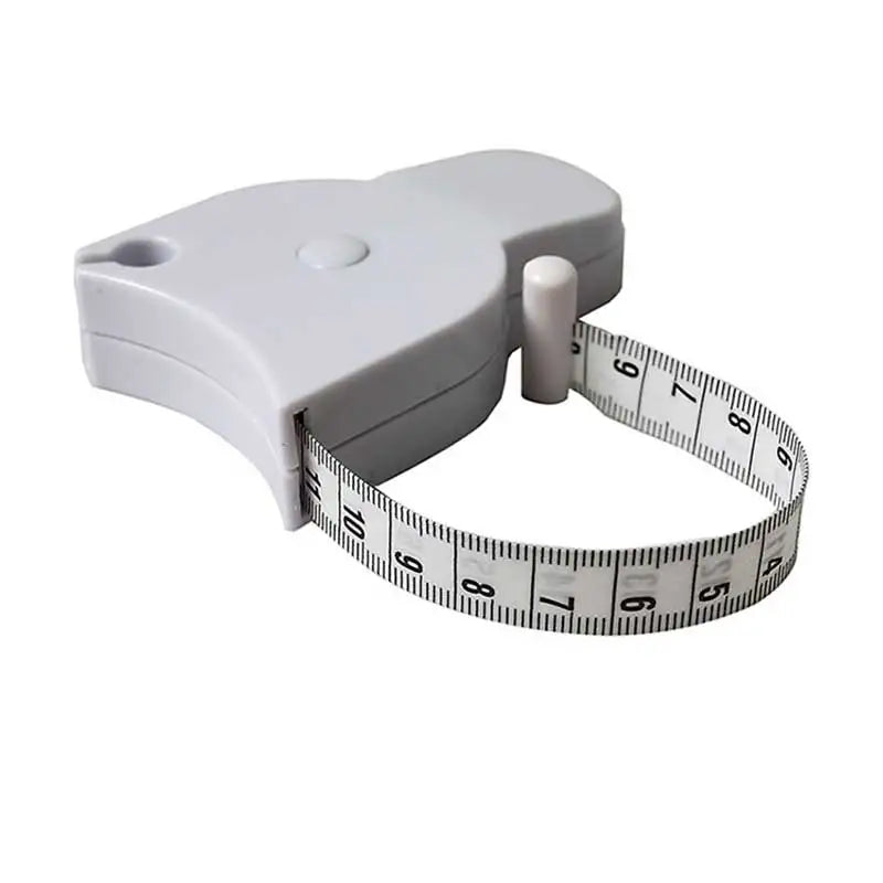 1Pcs Fitness Accurate Caliper Measuring Tape Body Fat Weight Loss Measure Retractable Fitness Equipment Ruler Accessories