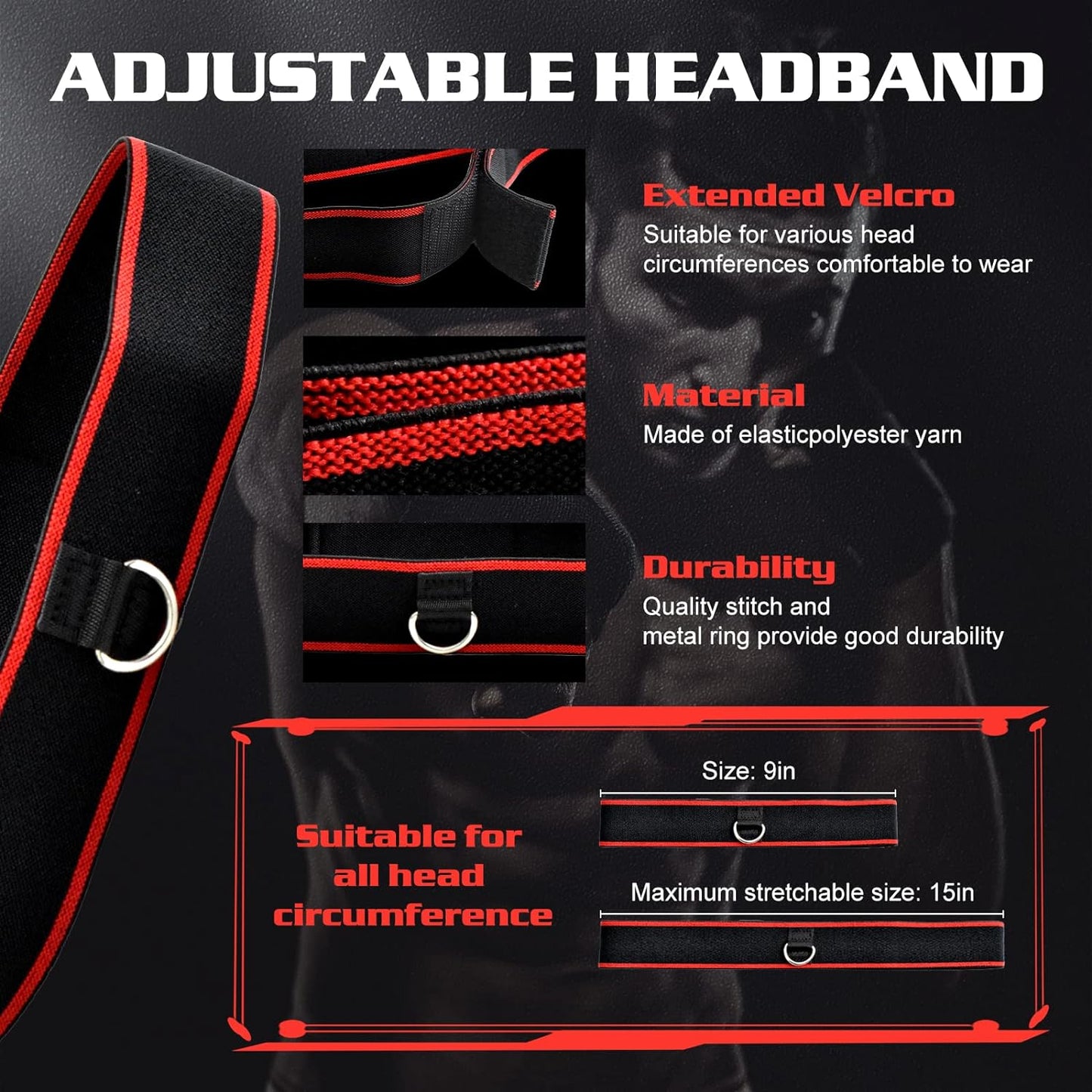 Boxing Reflex Ball Headband Set, Boxing Equipment, Include 4 Different Ball