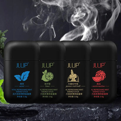 6 Scents Double Hole Energizing Energy Bar Aromatherapy Nasal Inhaler Energy Vapors Stick Aromatherapy Stick Stimulating Scent