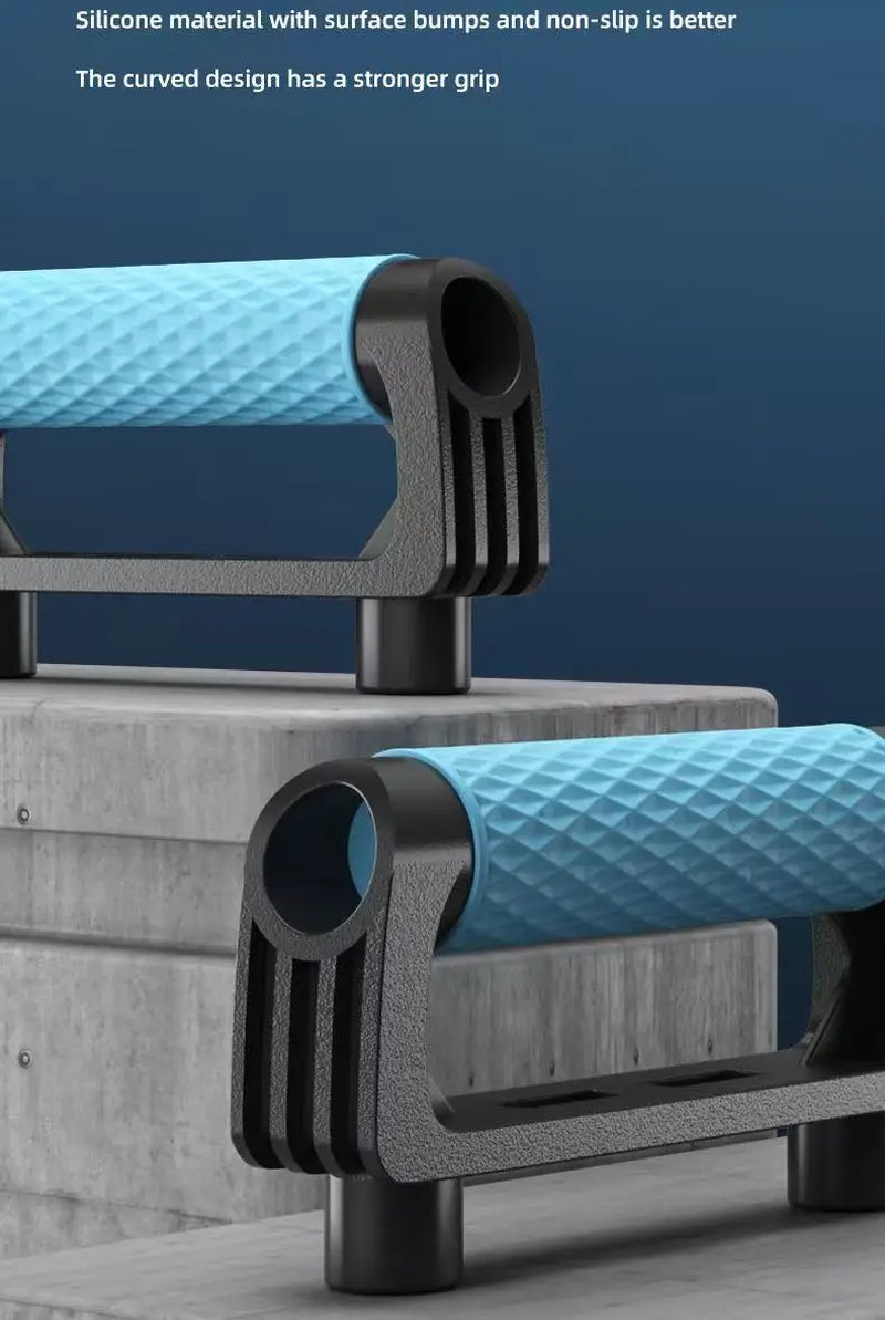 Portable Multifunctional Push-Up Board Set with Handles Foldable Fitness Equipment for Chest Abdomen Arms and Back Training