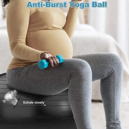 Exercise Ball Yoga Ball Extra Thick Non-Slip Workout Ball US 22''-26''