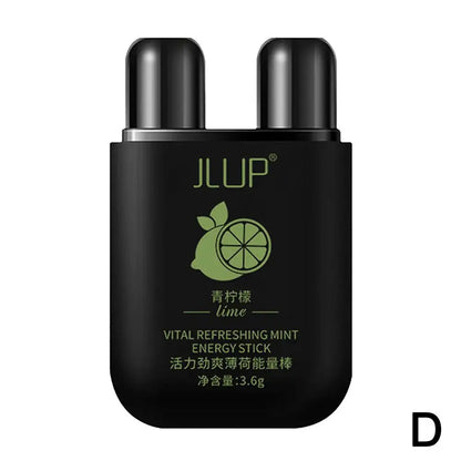 6 Scents Double Hole Energizing Energy Bar Aromatherapy Nasal Inhaler Energy Vapors Stick Aromatherapy Stick Stimulating Scent