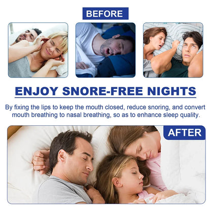 30Pcs anti Snoring Mouth Tape Sleeping Keep Mouth Close Prevent Snoring Gentle Sleep Strip Home Travel Mouth Tape for Sleeping