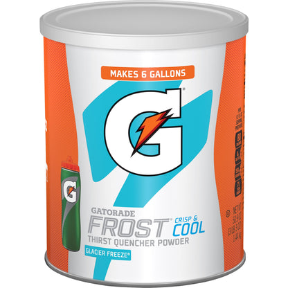 Thirst Quencher Frost Glacier Freeze Sports Drink Mix Powder, 51 Oz Canister