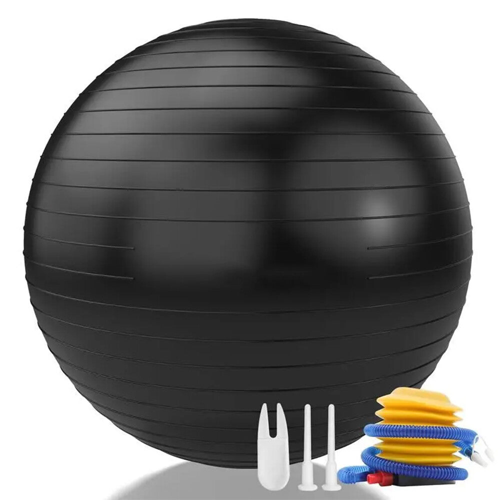 Exercise Ball Yoga Ball Extra Thick Non-Slip Workout Ball US 22''-26''