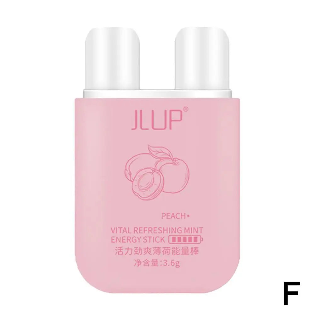 6 Scents Double Hole Energizing Energy Bar Aromatherapy Nasal Inhaler Energy Vapors Stick Aromatherapy Stick Stimulating Scent