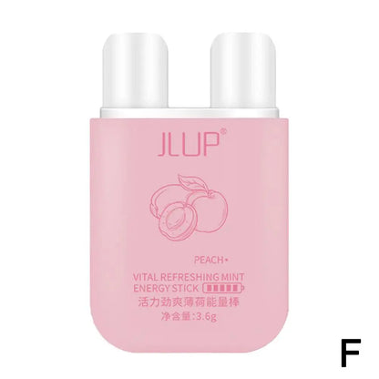 6 Scents Double Hole Energizing Energy Bar Aromatherapy Nasal Inhaler Energy Vapors Stick Aromatherapy Stick Stimulating Scent