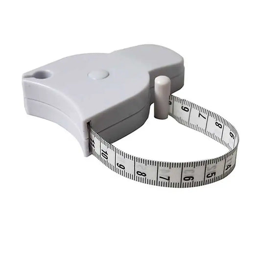 1Pcs Fitness Accurate Caliper Measuring Tape Body Fat Weight Loss Measure Retractable Fitness Equipment Ruler Accessories